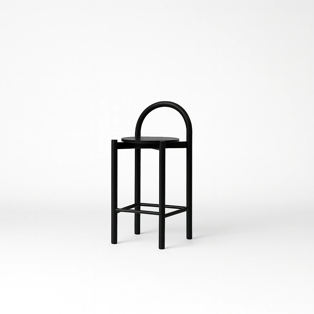 BAR CHAIR SOLID WOOD