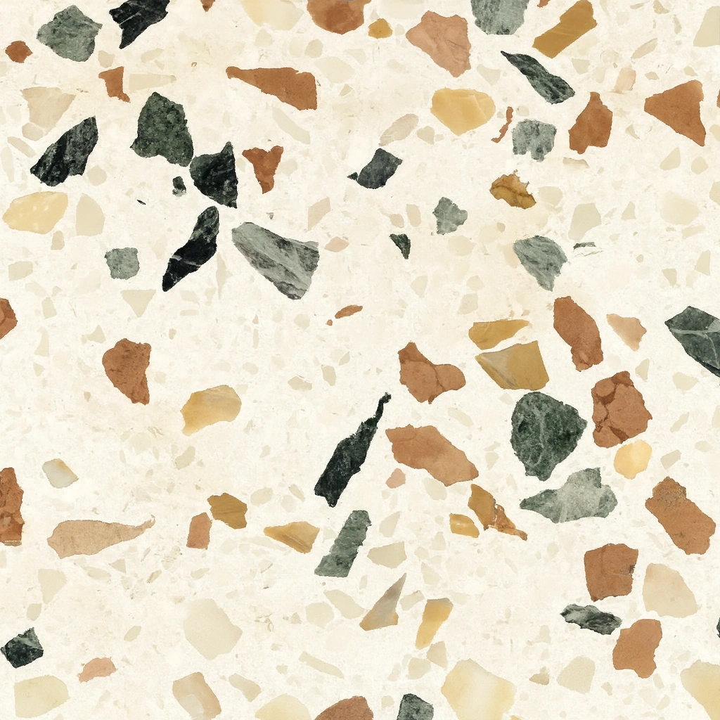 TERRAZO MARBLE TABLE