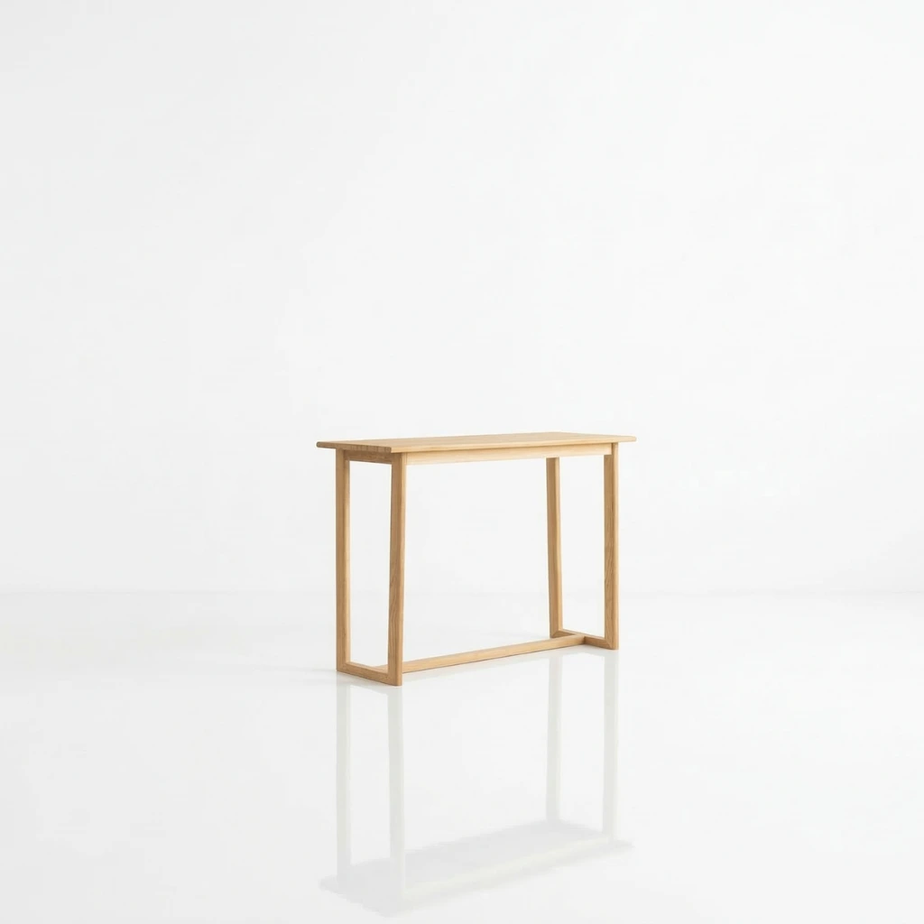 Senara Teak Bar Table L150 with Minimalist Frame