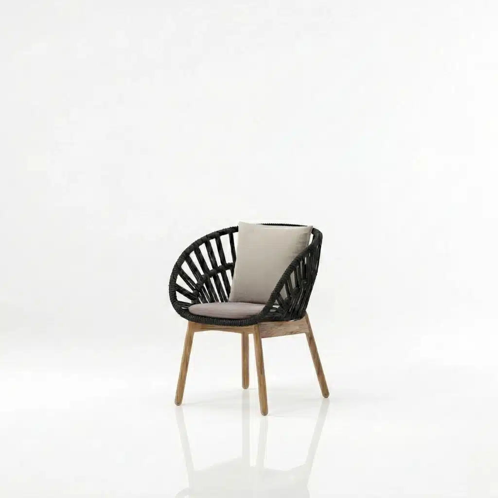 Sustainable premium outdoor patio chair for Malaysian homes