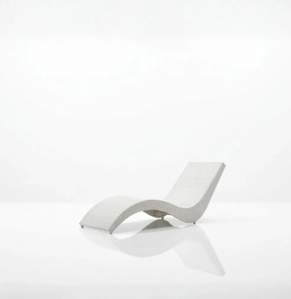 wicker wave sun lounger supplier Malaysia