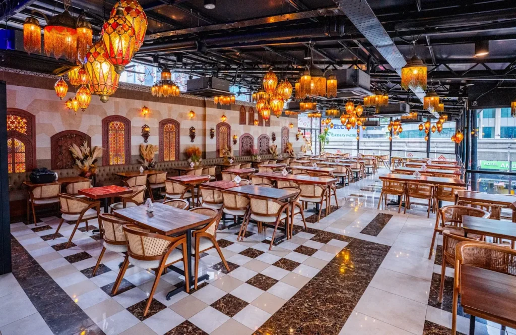 How to select restaurant furniture Teak-and-rattan-chairs-supplier-Malaysia.webp