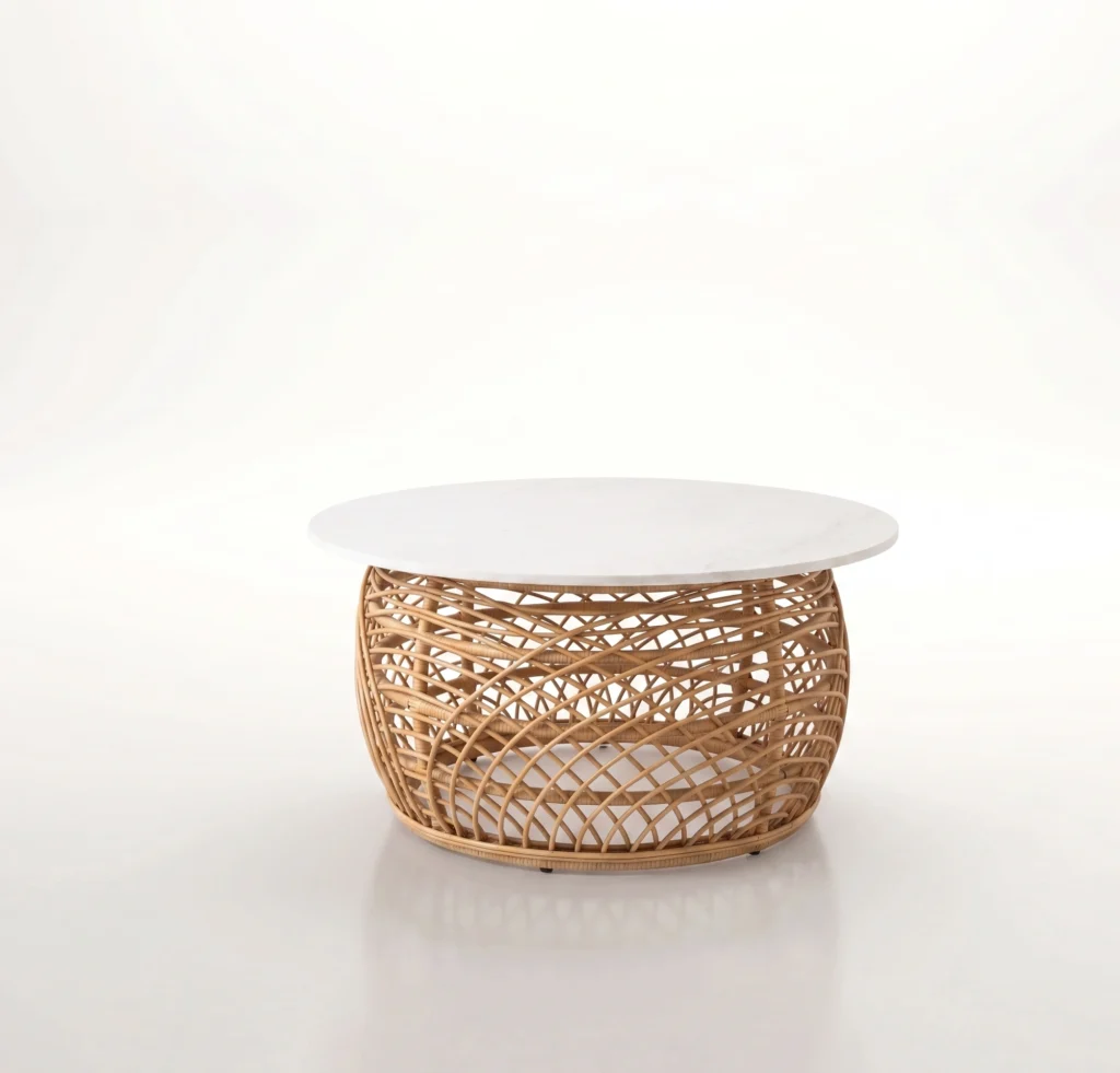 Tulum rattan outdoor coffee table