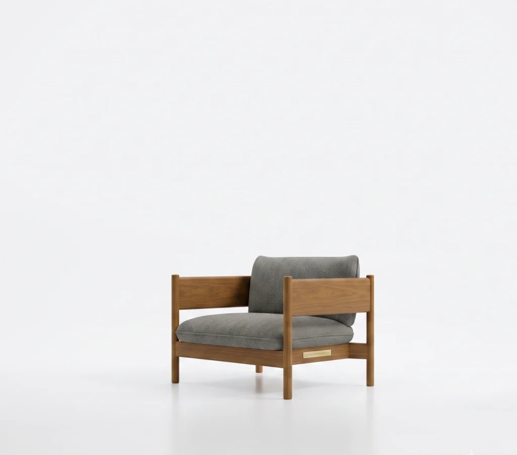 solid teak outdoor sofa