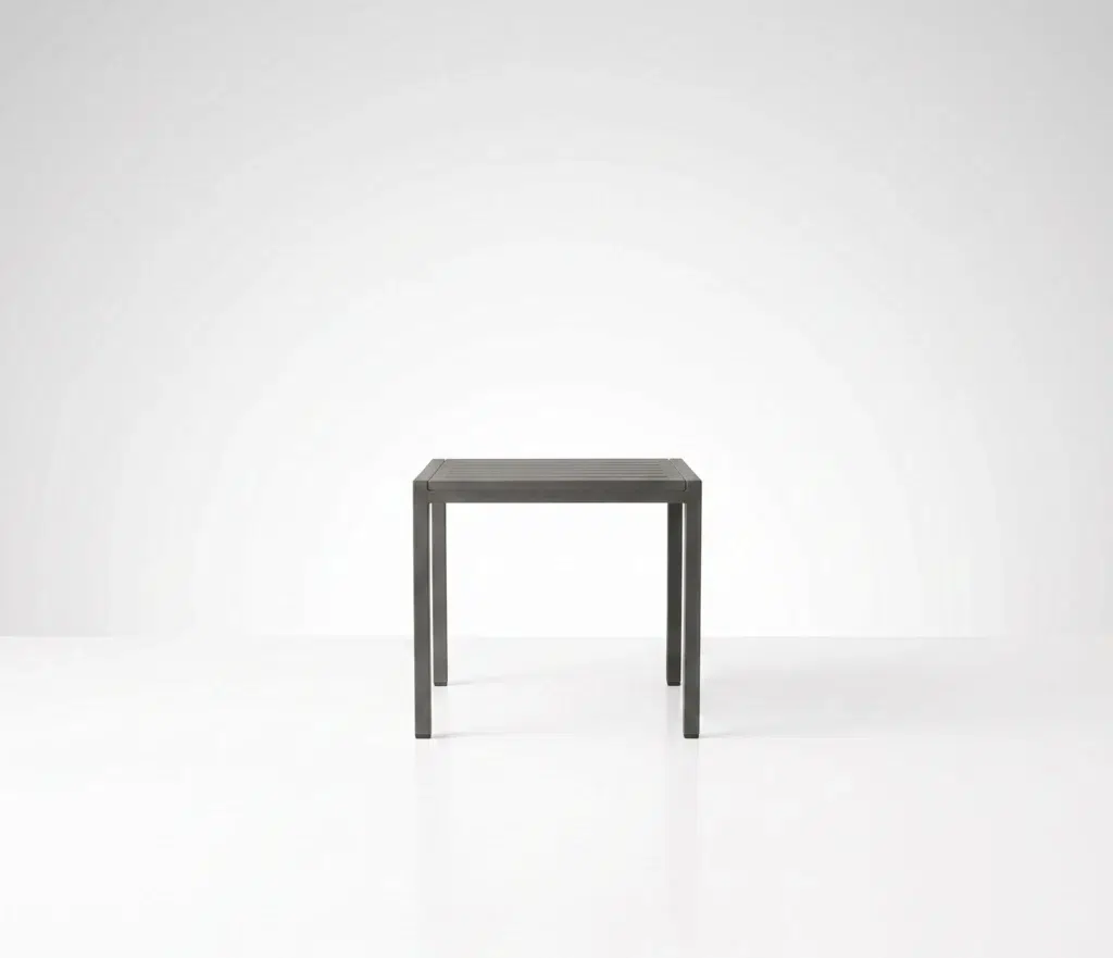 tressa aluminum side table